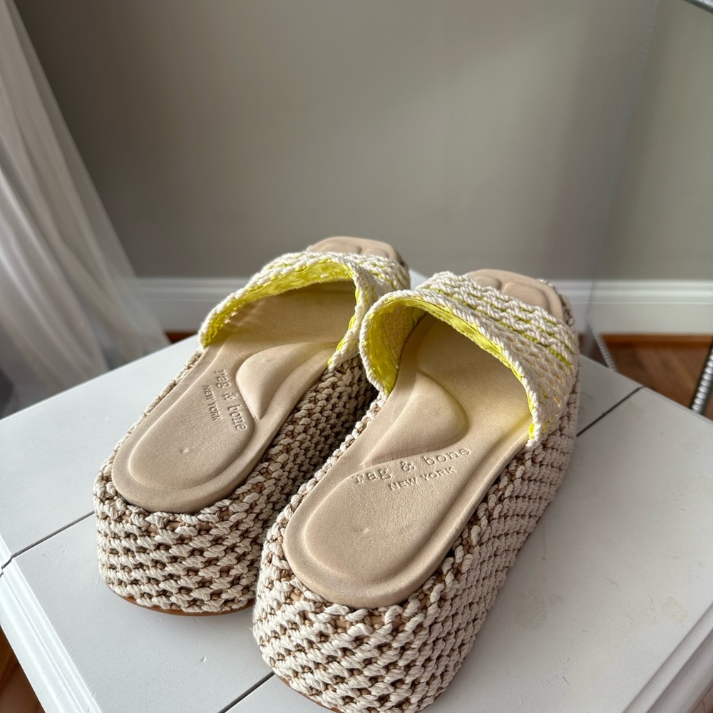 New Without Tags Rag And Bone Platform Sandals Si… - image 3
